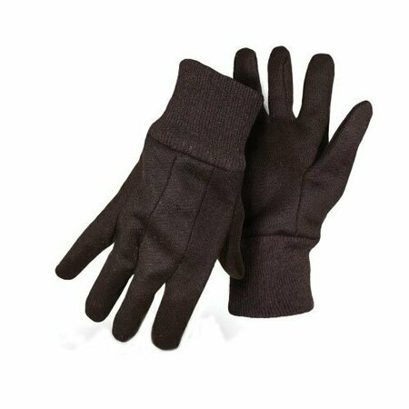 BOSS CAT GLOVES Gloves Brown Jersey 9oz 4021